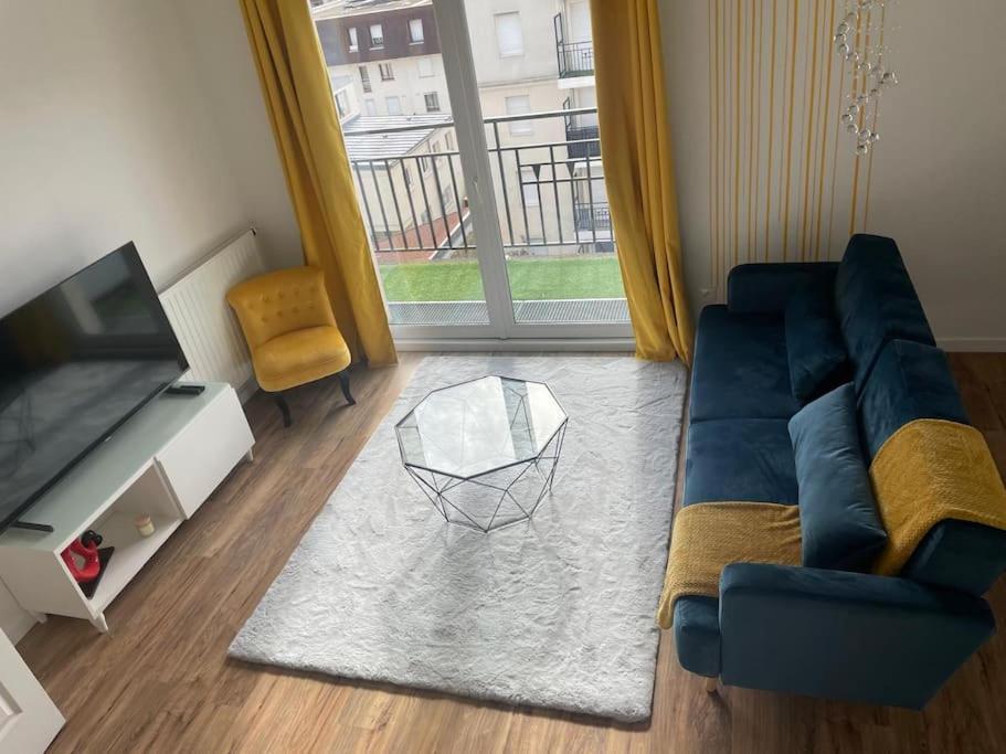 Appartement 3P Gare Terrasse Et Parking Prive Франконвіль Екстер'єр фото