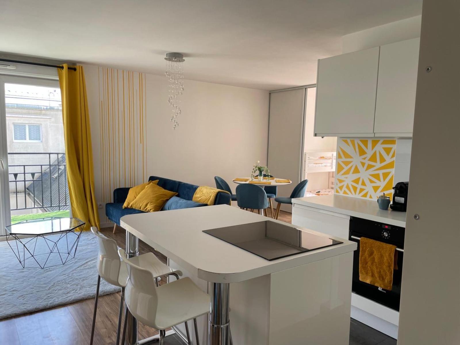 Appartement 3P Gare Terrasse Et Parking Prive Франконвіль Екстер'єр фото